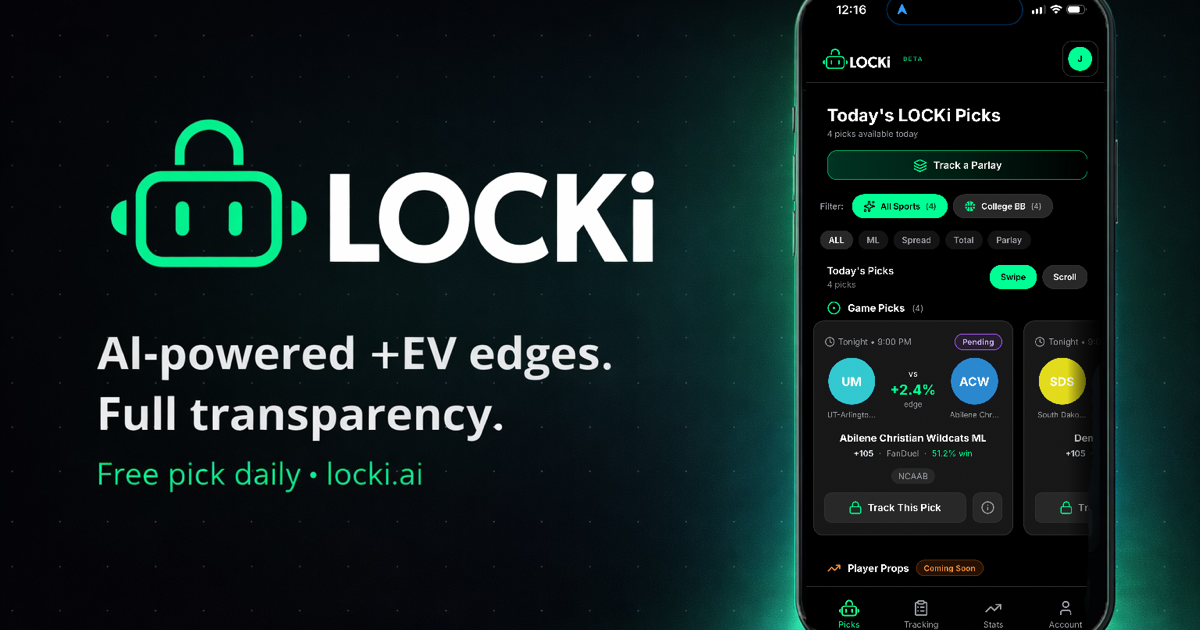 LOCKi — Autonomous AI Sports Capper | Every Pick Tracked
